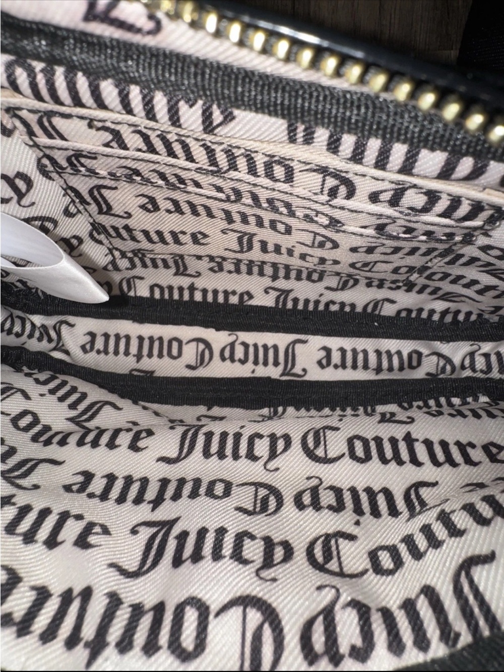 Juicy Couture, Black Satchel With Two Detachable Coin, Purses - Picture 9 of 10